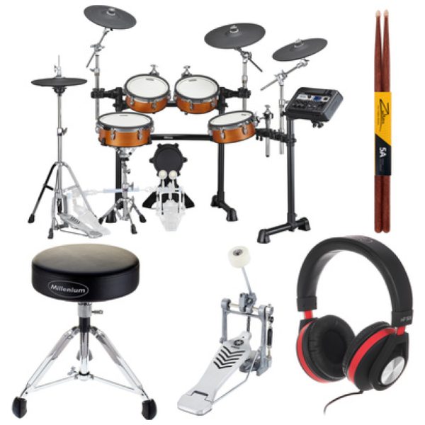 Yamaha DTX8K-X Real Wood Bundle