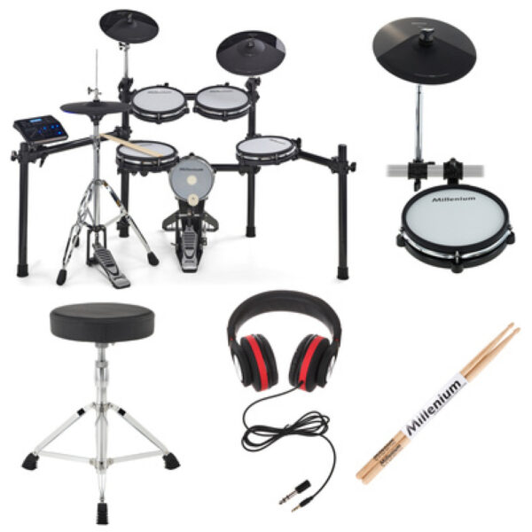 Millenium MPS-750X E-Drum Complete Bundl