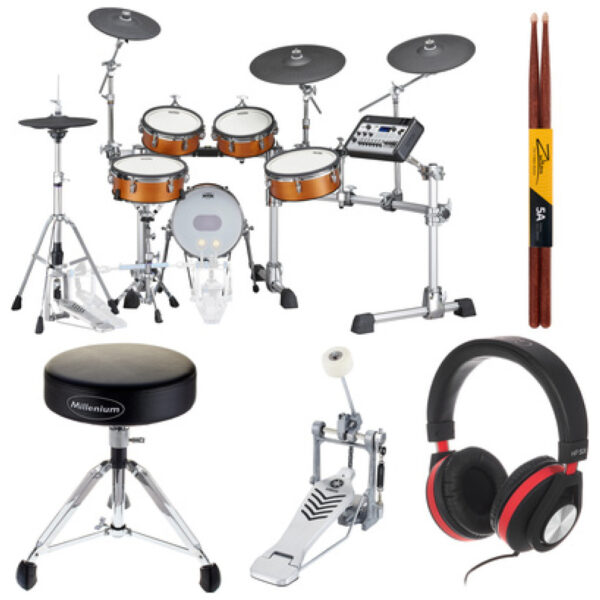 Yamaha DTX10K-X Real Wood Bundle