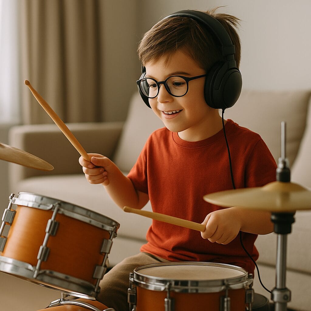 drummen is goed voor kinderen